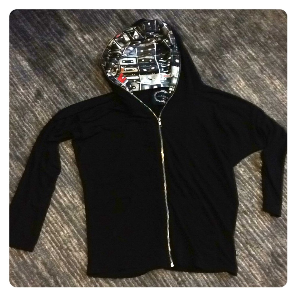 Zara Terez Full Zip Sweatshirt Size Small